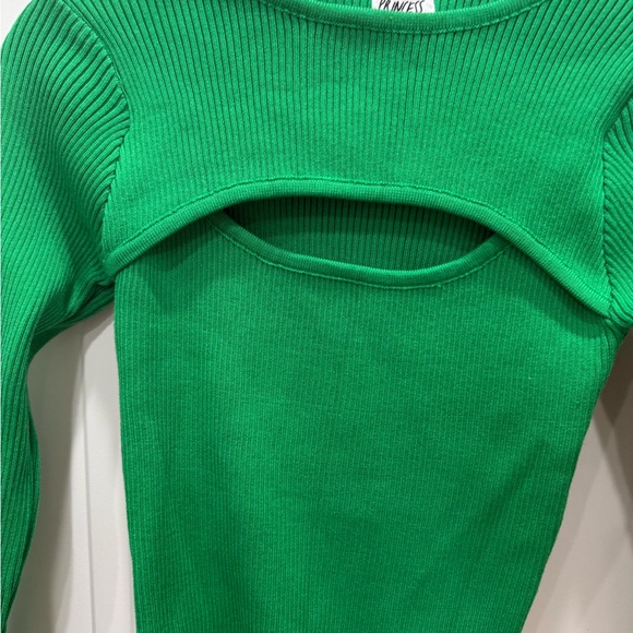 Women’s Princess Polly eliza‎ Green sweater top - Picture 2 of 8